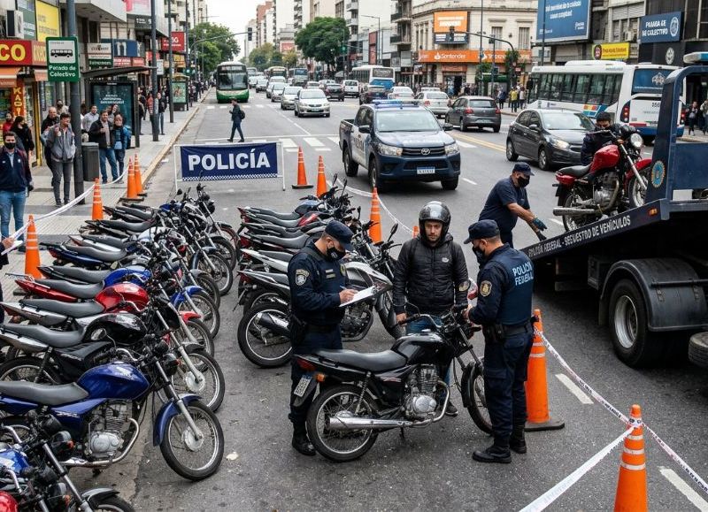 VIDEO | Secuestran motos por maniobras peligrosas en Concepción de la Sierra