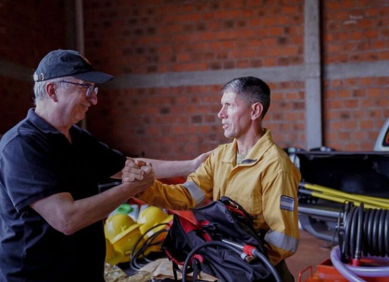 Misiones activa su primera torre de vigilancia contra incendios forestales en el parque provincial de la sierra