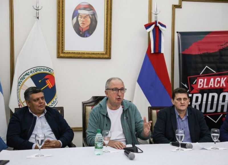 El gobernador Passalacqua presentó la segunda edición del Black Friday Aristóbulo del Valle