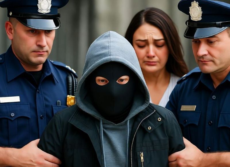 Violó la restricción, agredió a su ex y fue detenido horas después por robo