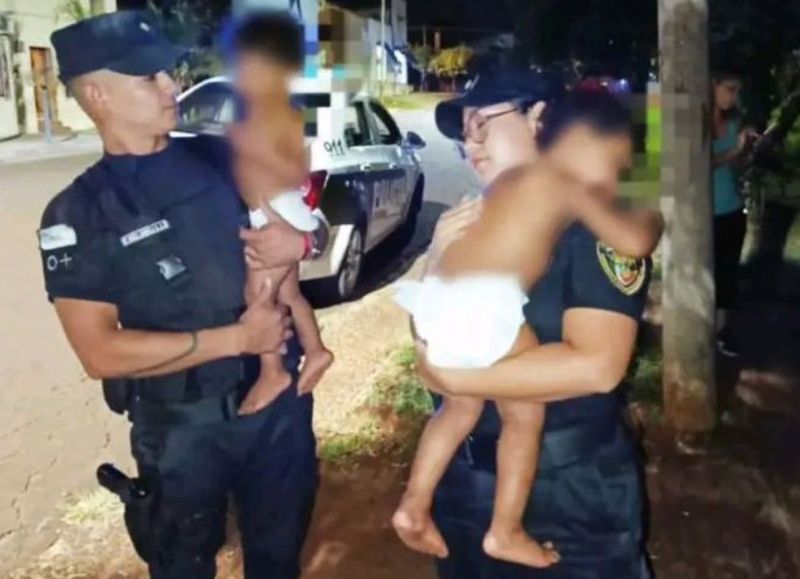 Apóstoles: 2 niños fueron encontrados solos en una casa abandonada y quedaron bajo resguardo policial