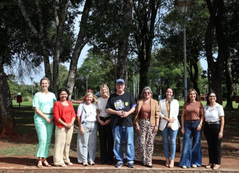 Almafuerte fue sede de un almuerzo de trabajo entre Passalacqua y las intendentas misioneras