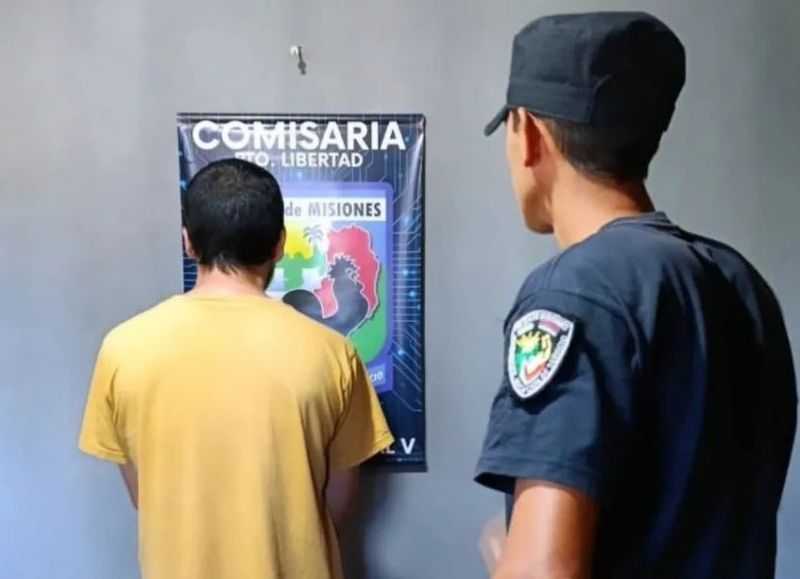 Detuvieron a un hombre que mantuvo cautiva y golpeó a su esposa