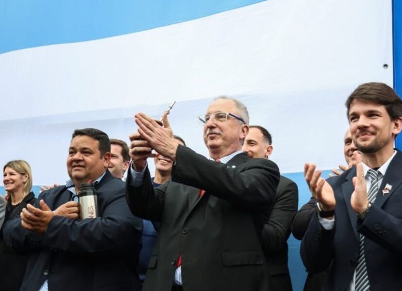 VIDEO | Passalacqua encabezó en cerro Corá el acto central por el 210° aniversario de la declaración de la Independencia