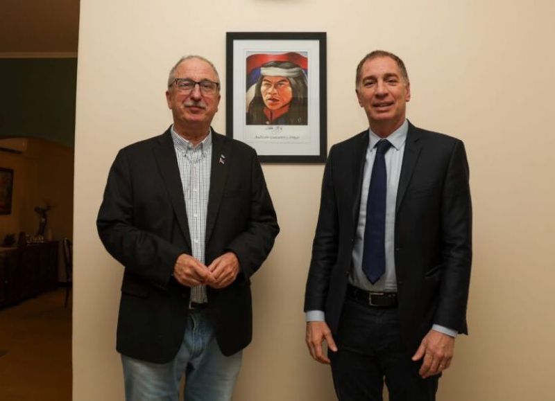 Passalacqua expuso ante Santilli pedidos vinculados a obras, energía, deudas previsionales y recursos presupuestarios